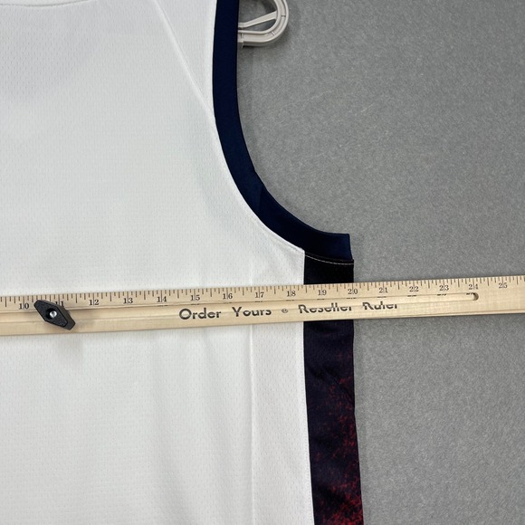 USA Basketball Jersey Mens Medium White Nike Limited Edition Paris 2024 Olympics - Picture 11 of 12
